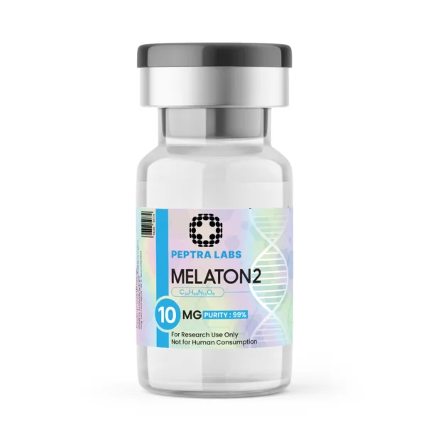 Melanotan 2 10mg research vial, sealed, labelled, research use only