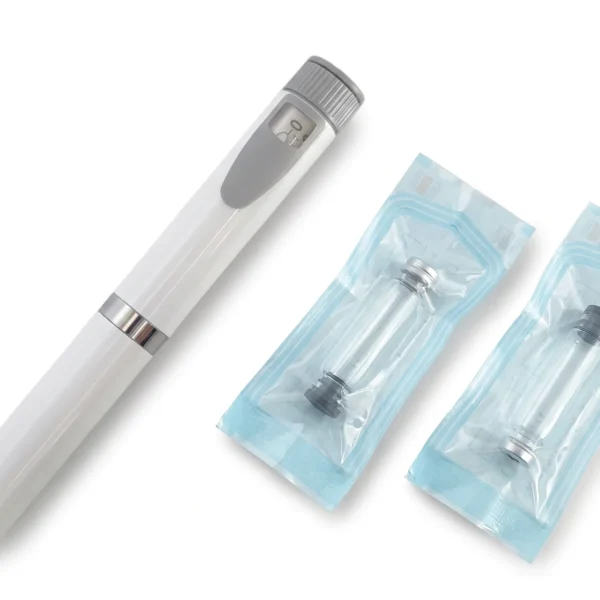 Set mit wiederverwendbarem Pen